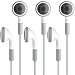 Produktbild Fosmon (3 Pack) Kopfhörer, 3.5mm In-Ear-Headset mit Mikrofon für Samsung Galaxy Note 8 S8 Plus S7 S6 Edge J1 J3 J7, Grand Prime, LG G6 G5 V20 K7, Google Nexus 6P/5X, Moto G4 Play/Plus