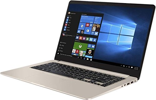 ASUS VivoBook S510UA-BR154T 2 4GHz i3-7100U 15 6  1366 x 768pixels Gold Notebook