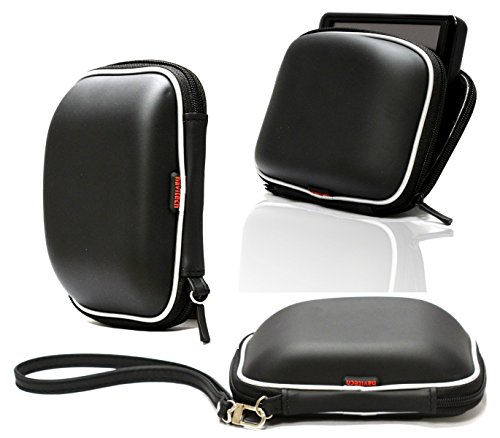 Preisvergleich Produktbild Navitech schwarz Hartschalenkoffer für Toshiba 2TB Canvio Basics