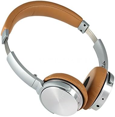 LKER One Original Sound Foldable Headphone with Micro for SmartPhone PC Laptop Tablet (Sliver)