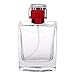 100ml Perfume Spray Bottle Rectangle Atomizer Refillable Travel Gift - Red, 3XL