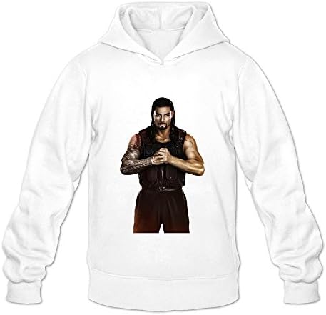 Men's Wwe Roman Reigns Customized Hoodies Sweatshirt White -  White - 