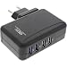 Produktbild InLine USB Netzteil 4-fach, Ladegerät, Stromadapter, 100-240V auf 5V/6A, 30 Watt schwarz