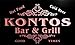 Produktbild u24094-r KONTOS Family Name Bar & Grill Home Beer Food Neon Sign Barlicht Neonlicht Lichtwerbung