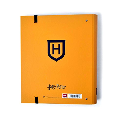 Grupo Erik Editores Carpeta 4 Anillas Troquelada Premium Harry Potter