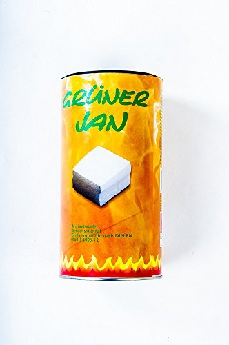 Preisvergleich Produktbild Grüner Jan 100er Grillkohle-und Kaminanzünder Paraffin