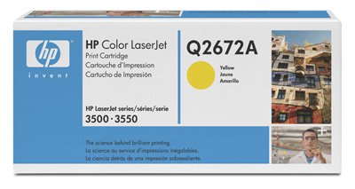 Toner für HP Q2672A (72A) Yellow