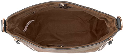 New Look Women's Bucket Cross-Body Bag Beige (Mink)