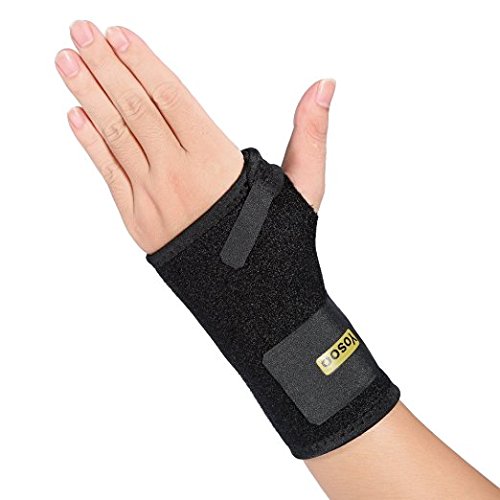 Yosoo Handgelenkschiene, Handgelenkbandage, Handgelenkstütz,ideal für Sport,nur für link Hand