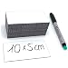 Produktbild 50 beschreibbare Magnet-Etiketten Magstick® I 10 x 5 cm weiß I magnetische Beschriftungsfolie beschreibbar Magnet-Streifen zum Beschriften I mag_153