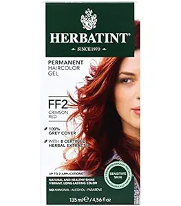 Bioforce Herbatint Flash Fashion Hair Color, Crimson Red, 4 Fluid Ounce