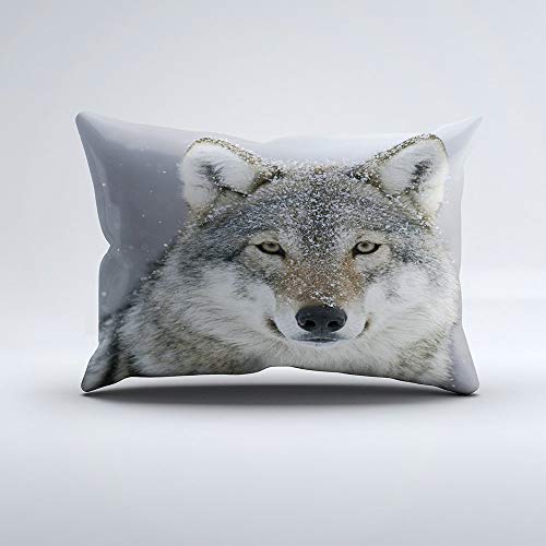 Hats New Wild Wolf On Iceberg Custom Zippered Pillow Cases Soft