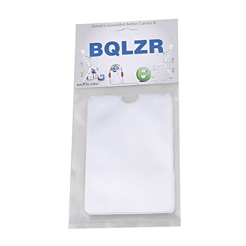 BQLZR N12172 - Fundas para tarjetas de cr dito y pasaportes impermeables protecci n RFID contra robos 10 unidades plata reviews BQLZR N12172 - Fundas para tarjetas de cr dito y pasaportes impermeables protecci n RFID contra robos 10 unidades plata