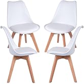 Regalos Miguel - Packs Dining Chairs - Pack of 4 Synk Basic Chairs - White