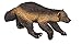 Price comparison product image Safari S180429 Wild North American Wildlife Wolverine Miniature Plastic Minature