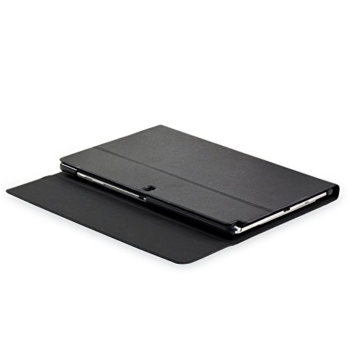 LEICKE Sharon | Funda con teclado inalámbrico para Samsung Galaxy Note PRO 12.2 | Teclado Bluetooth desmontable | Con función Touchpad | (Teclado QWERTY inglés con posibilidad de configurar en Español)