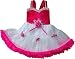 MPC Cute Fashion Baby Girls Princess Party Wear Flower Dress (Ba202161014_Pink_3-6 Months) RS.595.00