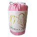 4-in-1 Mother's Touch Baby Wrap Carrier | Soft Baby Carrier | Baby Sling Carrier | Postpartum Belt | Nursing Cover | Best Baby Shower Gift (Pink)