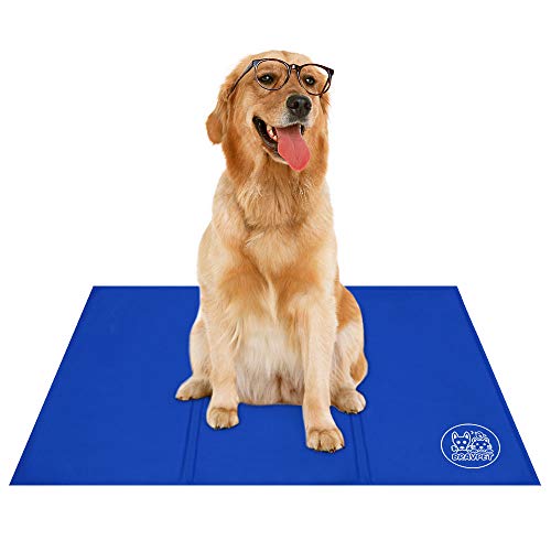 Bravpet Alfombra Refrescante , Relleno Autorefrigerante para mascotas, Comodidad para Perros y Gatos