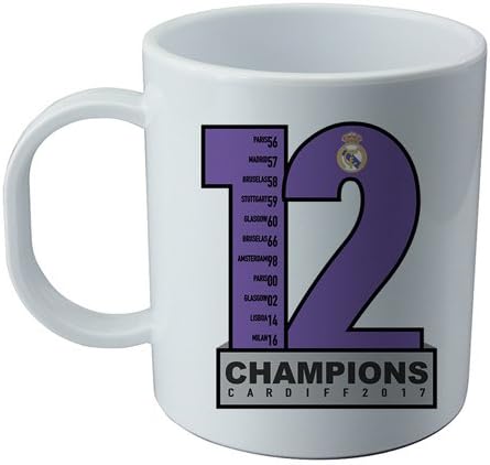 Real Madrid Mug and Sticker Twelfth Champions