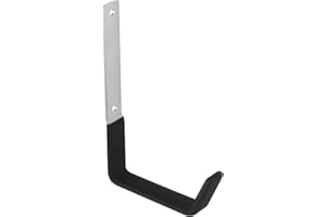 Maclean Uchwyt ścienny | uniwersalny uchwyt do opon, kół, roweru, drabiny, węża ogrodowego | przechowywanie do garażu, piwnicy, warsztatu | w zestawie akcesoria montażowe (1 szt. / maksymalne