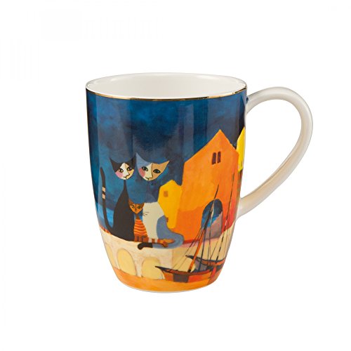 Goebel - Tasse I colori del tramonto - Henkelbecher - Künstlerbecher Rosina Wachtmeister - Höhe 11 cm 0,4 l