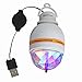 Produktbild Sidiou Group 3W Mini LED RGB Farbe ändern Bühnenlichter Dekoration Lampe DJ Disco Lampen LED Auto drehende Bühnenlicht mit USB-Schnittstelle für Party, Clubs, Bars und Home