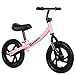 Produktbild Balance Bikes für Jungen Mädchen 2/3/4/5/6 Jahre, 32 cm (12 Zoll) Räder Leichtes Sportschubfahrrad für Laufräder, verstellbar, ohne Pedale ZHAOFENGMING (Color : Pink, Size : 12 Inch)