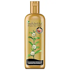 Indulekha Bringha Shampoo, Proprietary Ayurvedic Medicine For Hair Fall, Free From Parabens, Synthetic Dyes And Synthetic Perfume, 200ml