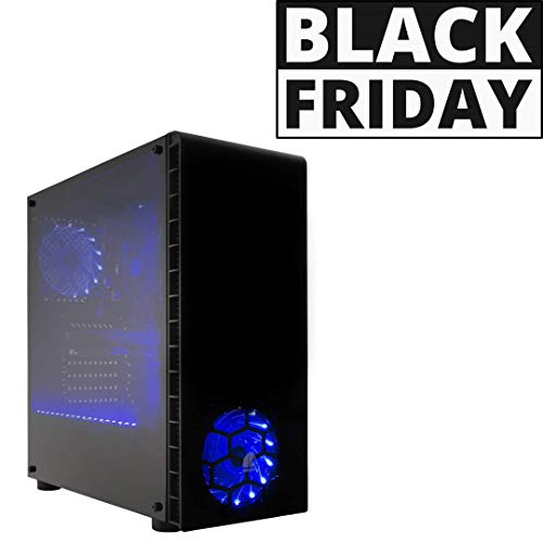 NITROPC - PC Gamer VX *BLACK FRIDAY* (CPU Quad-core 4 x 3,40Ghz, T. Gráfica Nvidia Geforce GTX 1650 4GB GDDR5, SSD 240GB, Hdd 1TB, Ram 8GB) + WIFI de regalo. pc gamer, pc gaming, pc para juegos, ordenador juegos