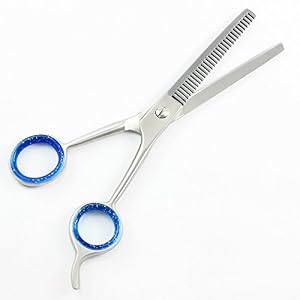 5" Professional Saloon Hairdressing Hair Cutting Thinning Barber Scissor thinner Set - Image 5