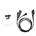 Produktbild Aiming Luftschlauch Hörmuschel Mikr.Headset für Hytera HYT PD700 PD700G PD702 PD705 PD780 PD780G PD782 PD782G PD790EX PT580H Walkie Talkie