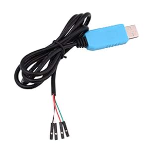 Honey House USB to TTL Serial Cable - Debug / Console Cable for Raspberry Pi USB Programming USB to TTL Serial Cable(windows 8 Is Now Supported)