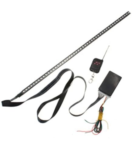 Kit Luci Strobe Per Auto E Moto - 22 LED RGB, 7 Colori, 12V, Impermeabile