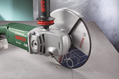 Bosch DIY Winkelschleifer PWS 1900, Handgriff, Schutzhaube (1900 W, Leerlaufdrehzahl: 6.600 min-1, Schleifscheiben-Ø: 230 mm) - 3