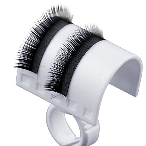2 PCS Eyelash Extension Kit Lash Tray Lash Strip Pallet Ring Eyelash Separator Eyelash Extension Tool