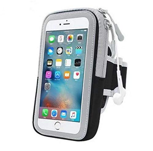King Shine Universal Waterproof Hand Fitness Armband Pouch/Arm Belt/Case for Running Hiking Jogging Sports and Gym Activities (Upto 6.5") T.P