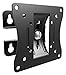 Price comparison product image Ricoo S0711 - Tilting Wall Bracket for Monitor or TV Universal Plate, VESA 75x75 / 100x100, Black