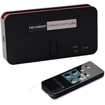 Game Capture HD Game Recorder 1080P HDMI Video Capture w/ IR Remote for Xbox 360 / Xbox One / PS2 / Gameplay / PC / WiiU / Xbox / PS3 PS4 / Blu-ray