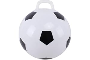 STOBOK Hopper Ball Hüpfball mit Griffen Hop Ball Känguru Hüpfburg Hop Hop Ball springen springen 45cm (Fußball)