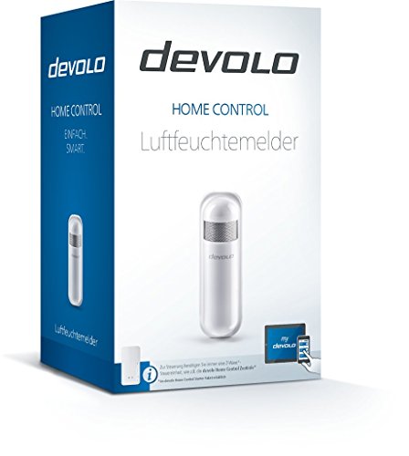 devolo Home Control Luftfeuchtemelder (Funk Hygrometer, Z-Wave Haussteuerung, intelligente Hausautomation per iOS/Android App, Smart Home Sensor) weiß - 2