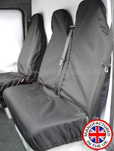 Vauxhall Vivaro Sportive High Quality Heavy Duty Waterproof Van Seat Covers Protectors - GREY