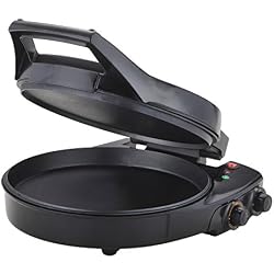 TARTE EXPRESS TOPCHEF Les plaques de cuisson électrique 4-en-1 en céramique noir - Vu à la Télé