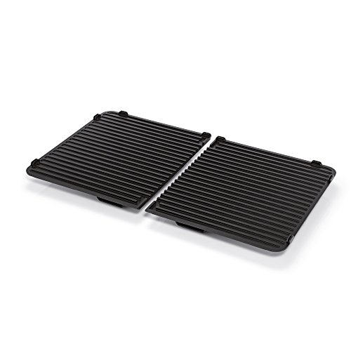 WMF LONO Master-Grill, 2400 W, 2 getrennt regulierbare Grillflächen, Outdoor-Zertifizierung, cromargan matt / silber - 4