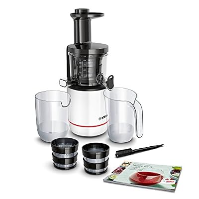 Bosch MESM500W Extracteur de Jus Plastique Blanc 33 x 23 x 37 cm