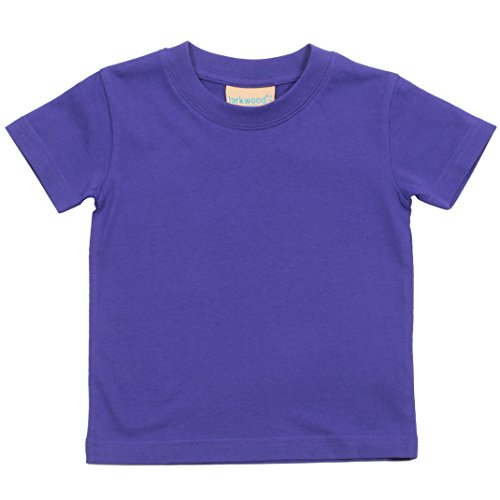 Larkwood Baby/Childrens Crew Neck T-Shirt / Schoolwear (12-18) (Purple)