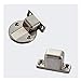 Produktbild Magnetische Tür Halter Stopper unsichtbar Türstopper Wand Boden montiert Sicherungshebel , brushed nickel