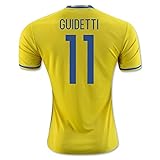 adidas Herren T-shirt SVFF H JSY, Gelb/Blau, L,...