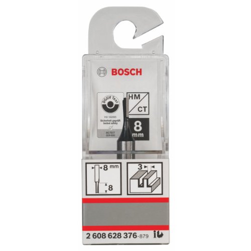 Bosch Zubehör 2608628376 Nutfräser 8 mm, D1 3 mm, L 8 mm, G 51 mm - 2