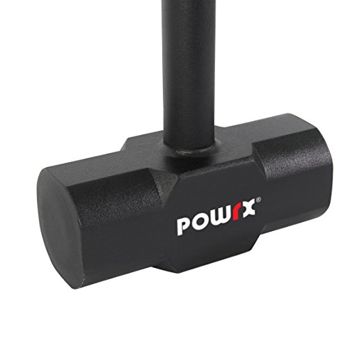 Gym Hammer Gewichthammer von POWRX – 6 kg bis 30 kg – Schwarz – Functional Fitness - 5